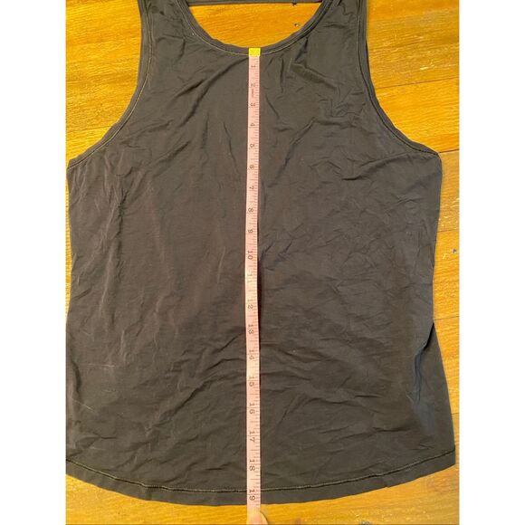 Lululemon size 6 Deep Stretch Tank black athletic active wear top shirt - Picture 8 of 13